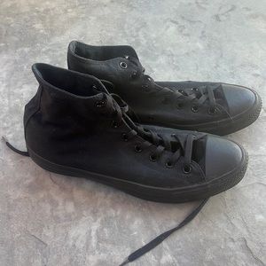 Black Converse High-Tops